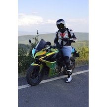 Bajaj Rs200 Rainbow Chrome Tasarım Sticker Etiket Kaplama Modeli