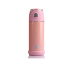 Baby Plus Baby Plus Çelik Termoslu Matara 350 Ml Pembe