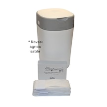 Tommee Tippee Twist Ve Sangenic İle Tam Uyumlu Yerli Malı Çöp Poşeti - 3 Lü Yedek Poşet - Kovasız