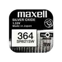 Maxell 364 SR621SW 1.55V Hafıza Saat Pili 2'li