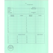 İmalat Adliye Dosyası 50li Paket Kaliteli Yeşil