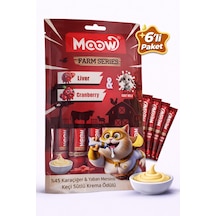 Ciğerli Kızılcıklı Keçi Sütlü Kedi A Ödülü 6x12g