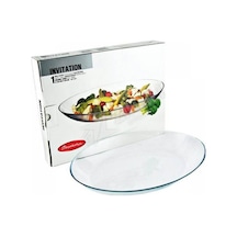 2 Adet Paşabahçe 10336 İnvitation Oval Kayık Tabak Çok Renkli