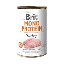 Brit Care Mono Protein Hindi Etli Yetişkin Köpek Konservesi 400 Gr