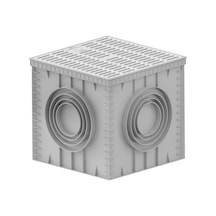 55X55 Rögar Kutusu + Izgaralı Kapak