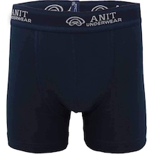 Anıt Kısa Paça Likralı Erkek Boxer Siyah - 1115a