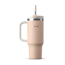900 Ml Sızdırmaz Çelik Termos, Şık Tasarım Ve Kullanışlı Boyut Açık Beyaz