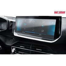 Peugeot 2008 2019-2020 Navigasyon Ve Multimedya Uyumlu Mat Ekran Koruyucu