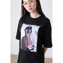 Tarzsokak Unisex Aniformant Siyah Tshirt Siyah