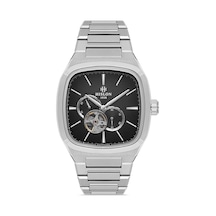 Hislon Men's Solid Sd218s-04ss Erkek Kol Saati Beyaz