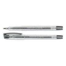 Jel Kalem Gümüş Jel Kalem Renk 1.0mm Pensan Simli Gel Tükenmez Ka