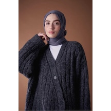 Bambu Şal Tesettür, Pamuklu, Hafif, Rahat, Şık, Yüksek Kalite, Hijab, Shawl, Original, Lux Füme