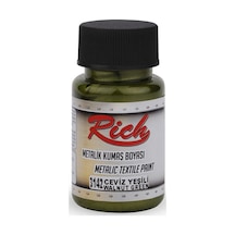 Rich Metalik Akrilik Kumaş Boyası 50Cc - Ceviz Yeşili 3142