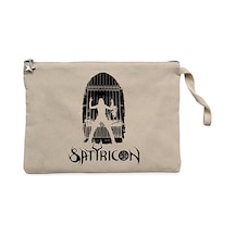 Satyricon Possessed Krem Clutch Astarlı Cüzdan / El Çantası Krem