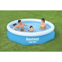 Büyük Şişme Havuz 3.05 M X 66 Cm 57456 Çok Renkli