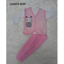 Candys Bebe KIZ BEBEK İKİ RENK TAKIM Çok Renkli
