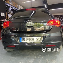 Kit Garaj Opel Astra J Hb Irmscher Difüzör Plastik 2009-2015 Boyalı