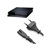 Ps4 Güç Kablosu Playstation 4 Uyumlu Güç Kablosu Power 2 Pin Kablo