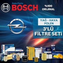Opel Astra J 1.4 Turbo Bosch  Filtre Bakım Seti 2010-2015