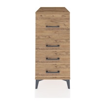 Kronos Komodin 4 Çekmeceli 44x59x96 Çam-çam Çam