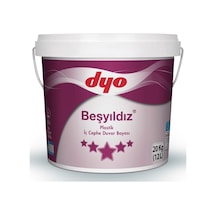 Dyo Beşyıldız Plastik İç Cephe Boyası 20 Kg Şampanya Diğer