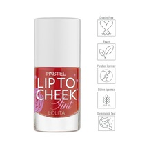 Pastel Lıp To Cheek Tınt 02 - Lolıta 02 Cheeky Pink