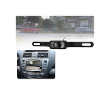 Sones Led Ir Kızılötesi Su Geçirmez Gece Görüş Plaka Çerçevesi Ölçek Plakalı Arka Görüş 140 Derece Siyah