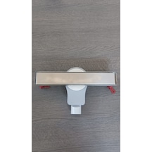 Paslanmaz Duş Kanalı Gizli Yer Süzgeci 30cm Boyunda 304 Kalite Parlak Banyo ,wc,koku Yapmaz. 1 Adet
