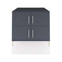 Kronos Şifonyer 3 Raflı 4 Kapaklı 88x59x80 Antrasit-antrasit Antrasit
