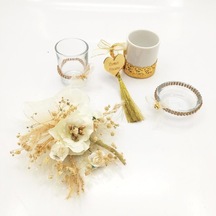 Loradavet Lora Davet Damat Kahve Fincanı. Bardak. Lokumluk ve Çiçektakımı ( (540460067)