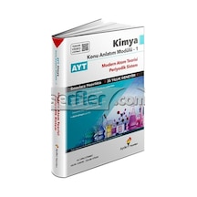 AYT Kimya Konu Anlatım Modülü 1 (Atom Teorisi-Periyodik Sistem) -  Aydın Yayınları
