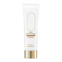 Mıssha Pürüzsüz, Aydınlık Ve Işıltılı Görünüm Sunan Makyaj Bazı 50 Mililitre Glow Tone Up Sun Base S Sku: Smg8690010425225 Açık Bej