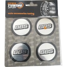 Bbs Jant Göbek Arma Takım Yapıştırma Siyah Krom 58mm Bbs Jant Göbek Arma Takım Yapıştırma Siyah Krom 58mm