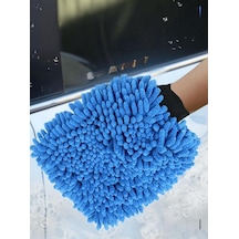 Zhltools Oto Yıkama Eldiveni Jant Torpido Mikrofiber Temizlik Eldiveni