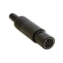 Din Konnektör - Mini - 8 Pin - Dişi