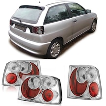 Seat İbiza 1993-1998 3d Şeffaf Krom Arka Stop