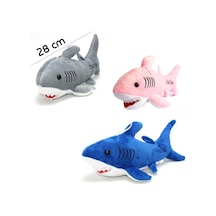Baby Shark Şarkılı Köpek Balığı Peluş Oyuncak 28 Cm Mavi