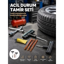 Northcity Çok Amaçlı 6 Parça Lastik Tamir Seti - Acil Durumlar İçin Hızlı Ve Güvenli Çözüm