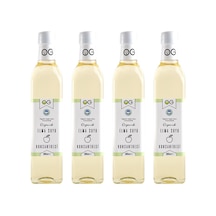4 Adet Organik Sertifikalı Elma Suyu Konsantresi 500 Gr +6 Ay Bebek Ek Gıda Tatlandırıcısı 500 G