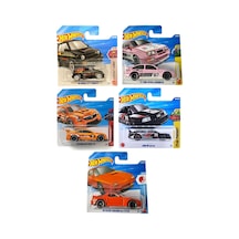 Hot Wheels Regular 5'li Başlangıç Seti - Özel Koleksiyon Metal Araba Seti Çok Renkli