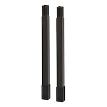 Ikea Enhet 2'li Mobilya Ayağı 22-24,5 Cm Siyah