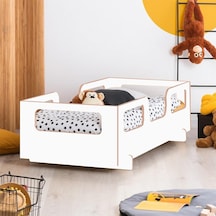 Mocha Montessori Yatak Tek Kişilik Mdf Karyola