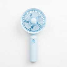 Mini-fan Taşınabilir El Fanı, Masaüstü Standlı, Usb Şarjlı, 16 Cm, 3 Kademeli Hız Ayarlı Masaüs