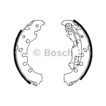 Bos-0986487702 Arka Kampana Papuçlu Balata 203 38mm Gra...