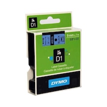 Dymo 40916 D1 Yedek Şerit 9mmx7mt Mavi/Siyah