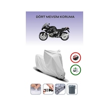 Gri Kilit Uyumlu Bmw R 1200 St Uyumlu Motosiklet Brandası Su Geçirmez