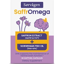 Sorvagen Saffromega Safran Ve Omega3 -30 Yumuşak Kapsül