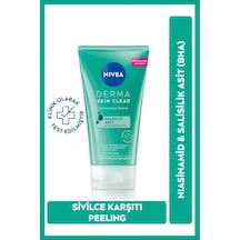 Nivea Derma Skin Clear Sivilce Karşıtı Yüz Temizleyici Peeling 150  ML