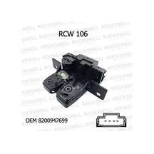 Bagaj Kilidi Megane 2 Sedan Hb Sw Sport Tourer Scenic 2 2003-2009 Clio 3 Modus 4 Pin Motorlu 8200947699 Rockswel