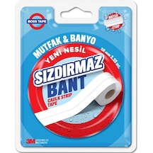 Bosstape Küvet Banyo Mutfak Sızdırmazlık Bandı 22 mm x 3,35 Metr